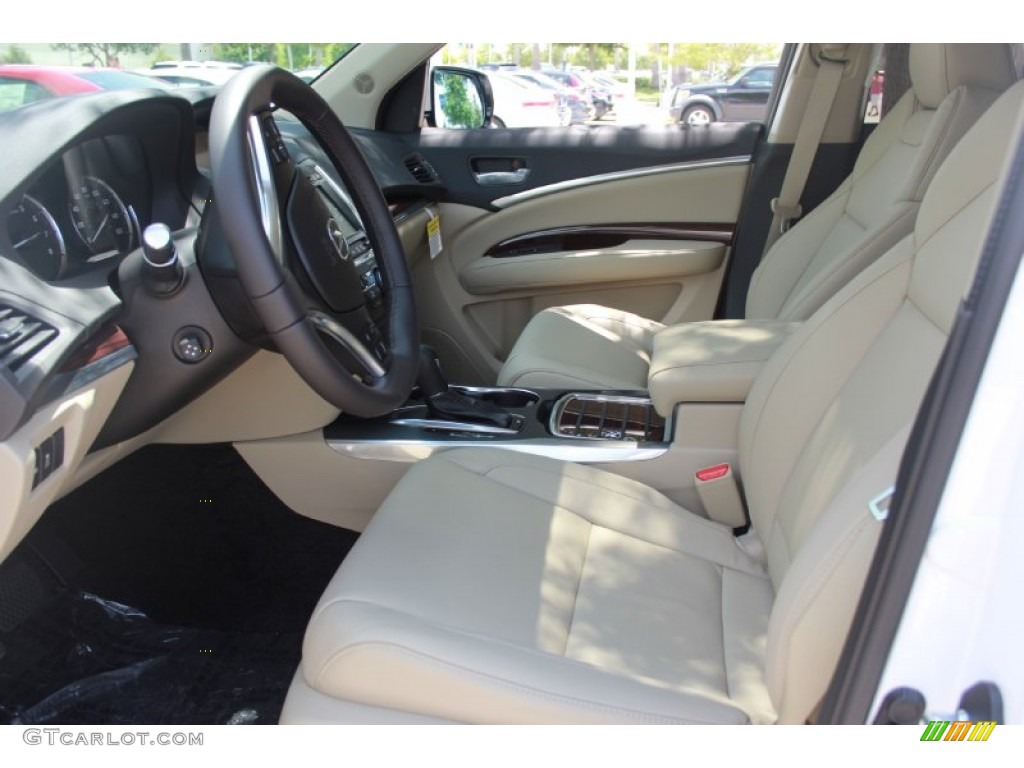 Parchment Interior 2014 Acura MDX SH-AWD Technology Photo #82511870