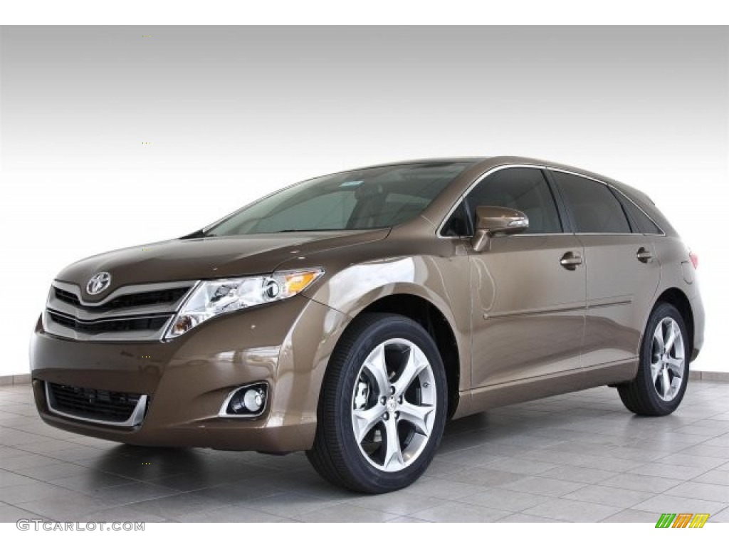 2013 Venza LE - Sunset Bronze Metallic / Ivory photo #1