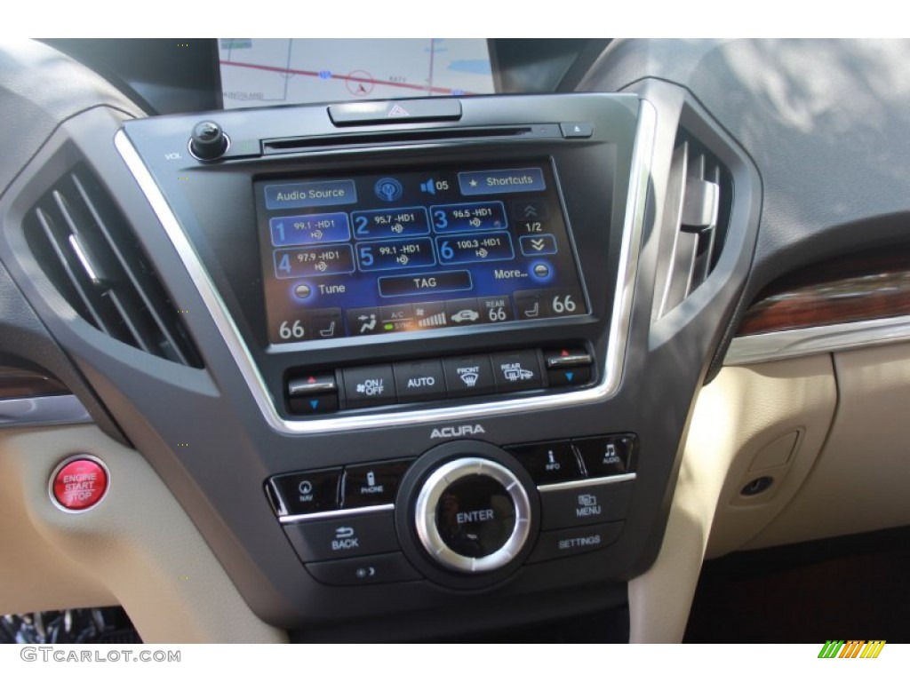 2014 Acura MDX SH-AWD Technology Controls Photo #82512149