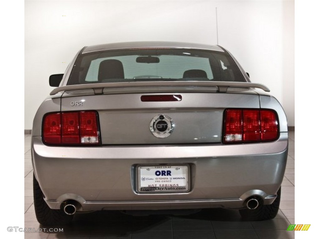 2009 Mustang GT Coupe - Vapor Silver Metallic / Dark Charcoal photo #9