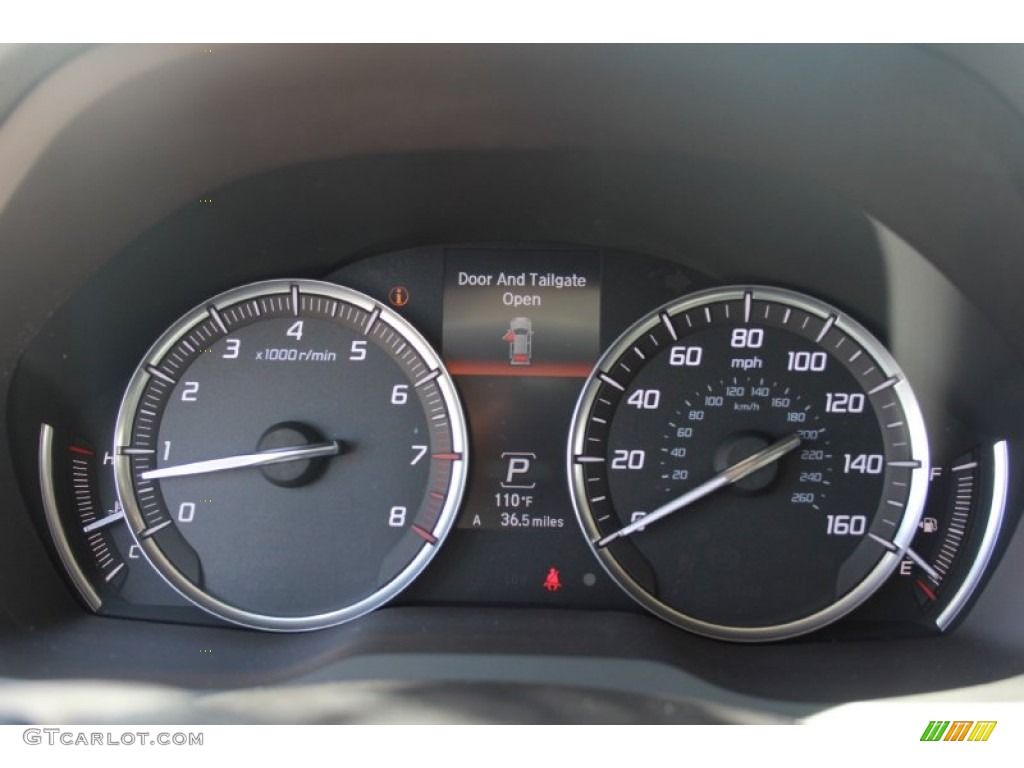 2014 Acura MDX SH-AWD Technology Gauges Photo #82512236