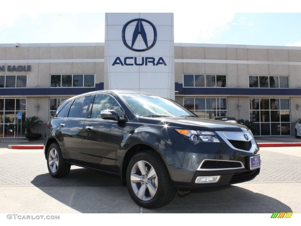 2013 MDX SH-AWD Technology - Graphite Luster Metallic / Graystone photo #1