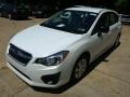 2013 Satin White Pearl Subaru Impreza 2.0i 5 Door  photo #10