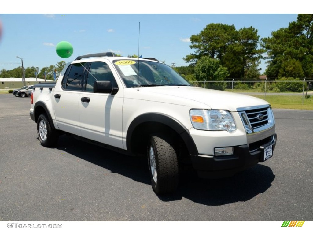 White Suede 2008 Ford Explorer Sport Trac XLT 4x4 Exterior Photo #82512497