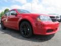 2013 Redline 2-Coat Pearl Dodge Avenger SE V6 Blacktop  photo #4