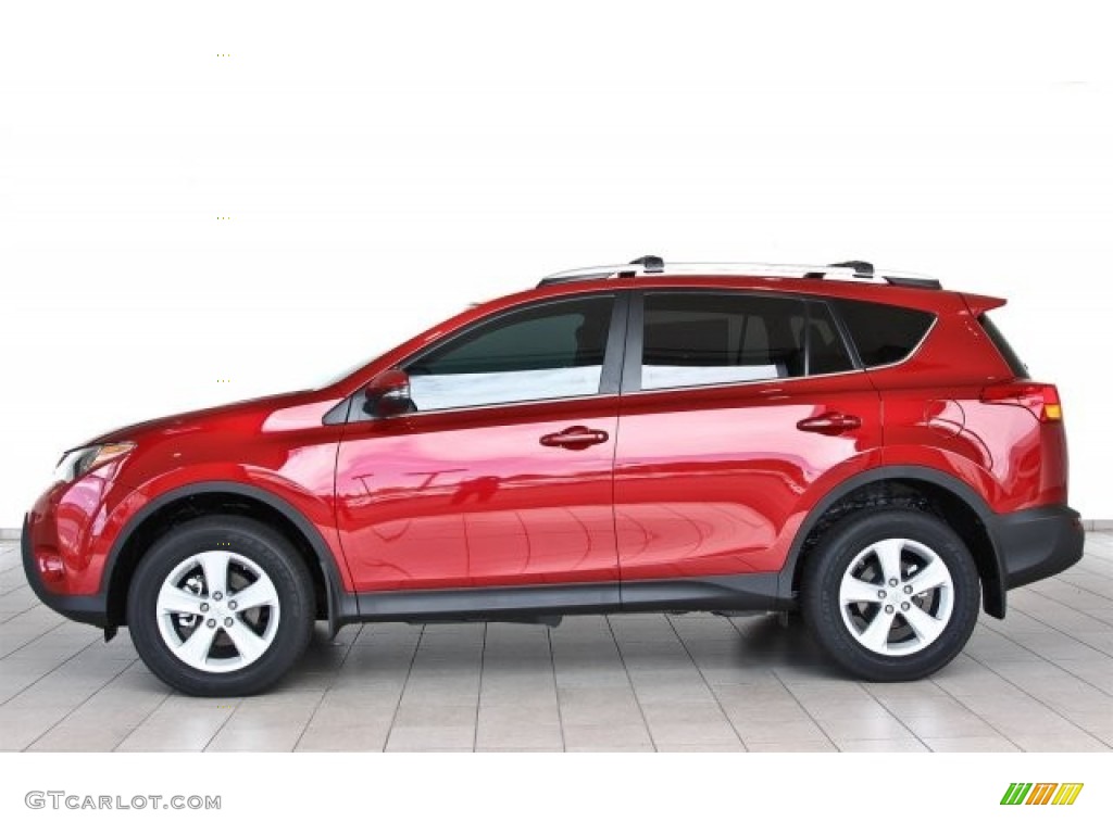 Barcelona Red Metallic 2013 Toyota RAV4 XLE AWD Exterior Photo #82514068