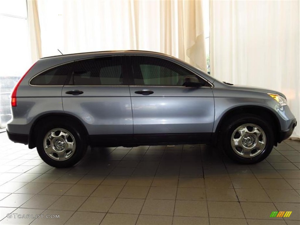 2007 CR-V LX - Glacier Blue Metallic / Gray photo #2