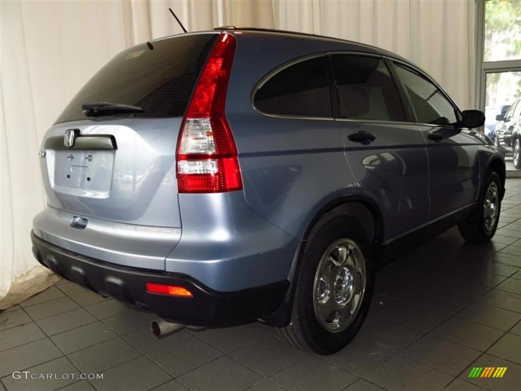 2007 CR-V LX - Glacier Blue Metallic / Gray photo #3