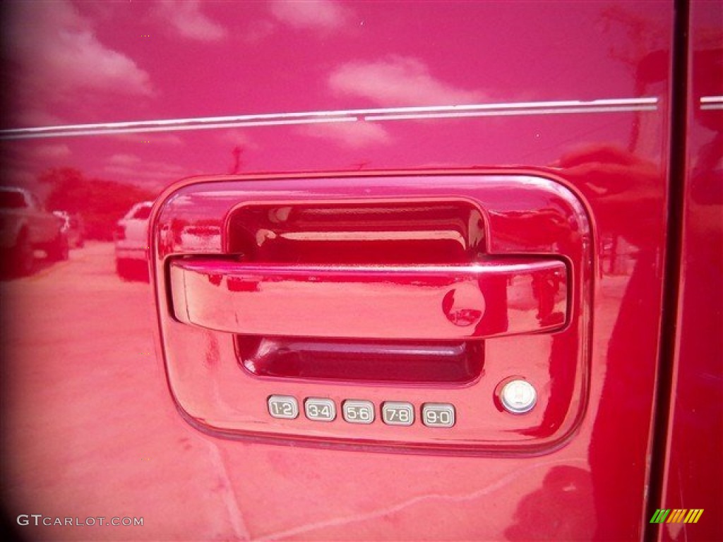 2010 F150 FX2 SuperCrew - Red Candy Metallic / Black photo #13
