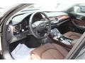 Nougat Brown Prime Interior Photo for 2014 Audi A8 #82514942