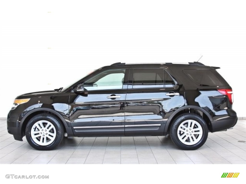 Black 2012 Ford Explorer XLT Exterior Photo #82515035