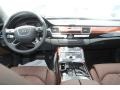 Nougat Brown Dashboard Photo for 2014 Audi A8 #82515048