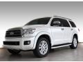 Super White 2013 Toyota Sequoia Platinum