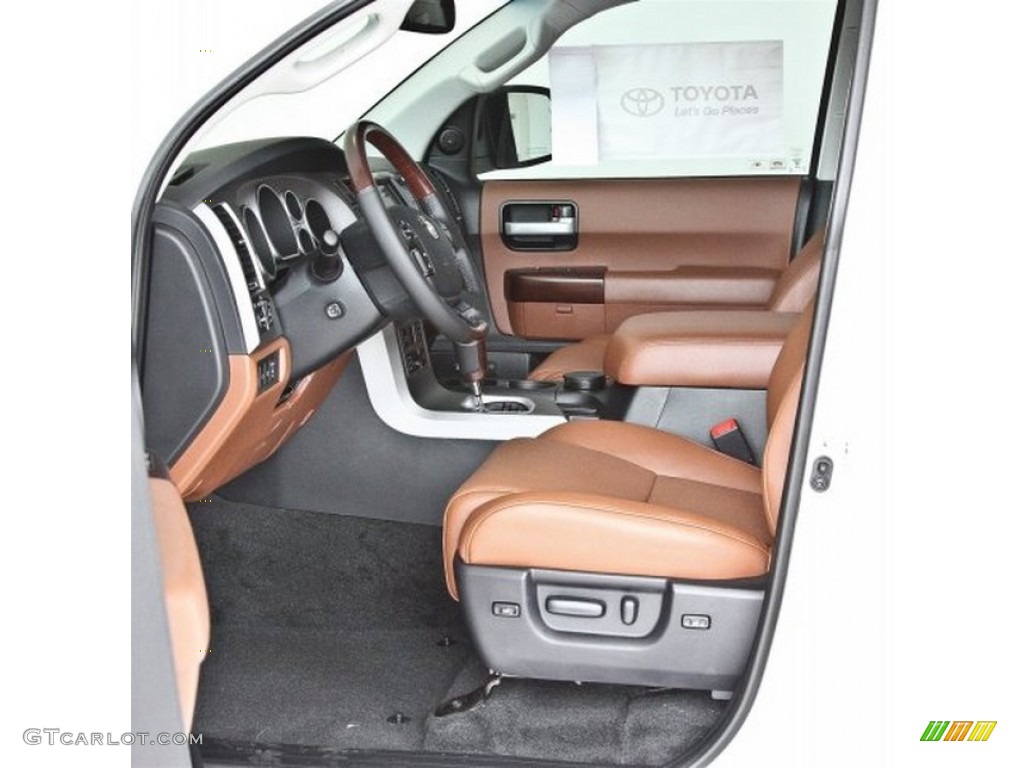 2013 Toyota Sequoia Platinum Front Seat Photos