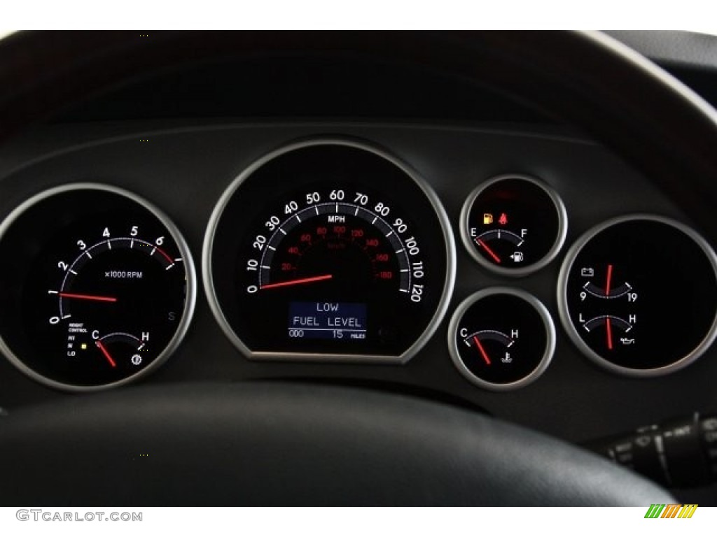 2013 Toyota Sequoia Platinum Gauges Photo #82515419
