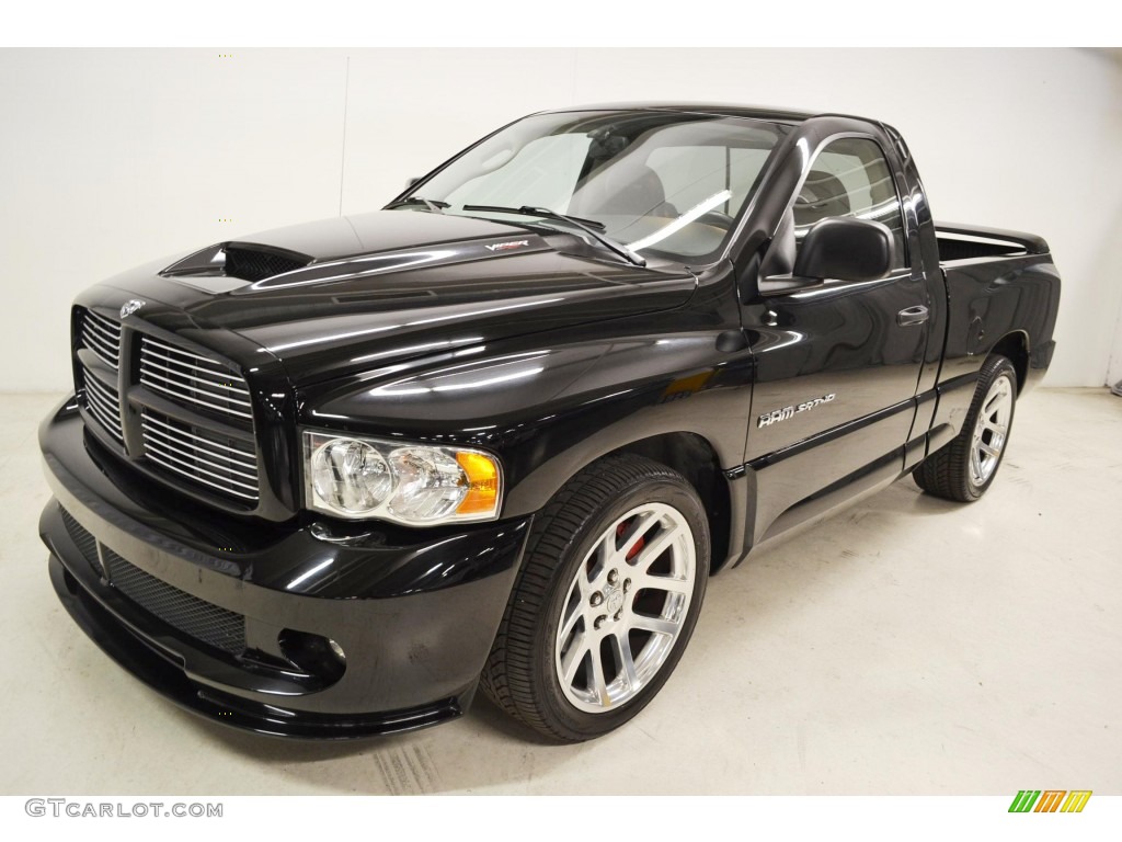 Black 2005 Dodge Ram 1500 SRT-10 Regular Cab Exterior Photo #82515866