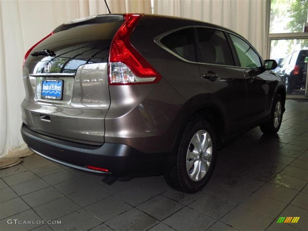 2013 CR-V EX - Urban Titanium Metallic / Black photo #3