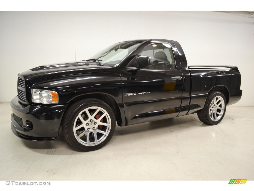 Black 2005 Dodge Ram 1500 SRT-10 Regular Cab Exterior Photo #82515904