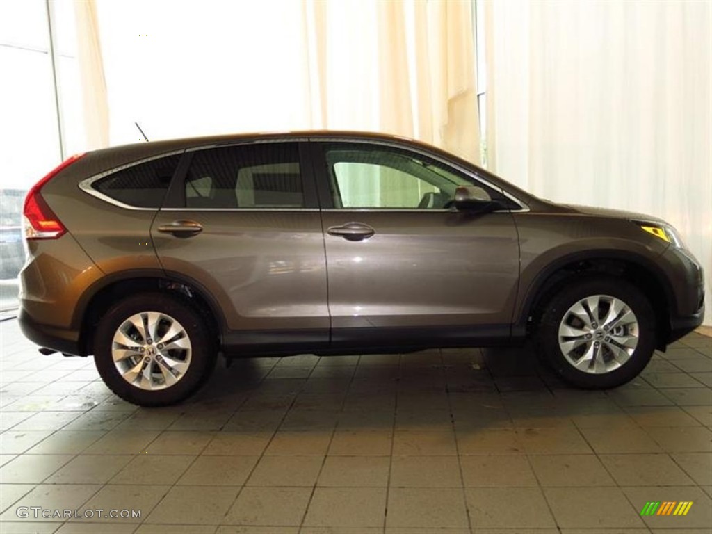 2013 CR-V EX - Urban Titanium Metallic / Beige photo #2