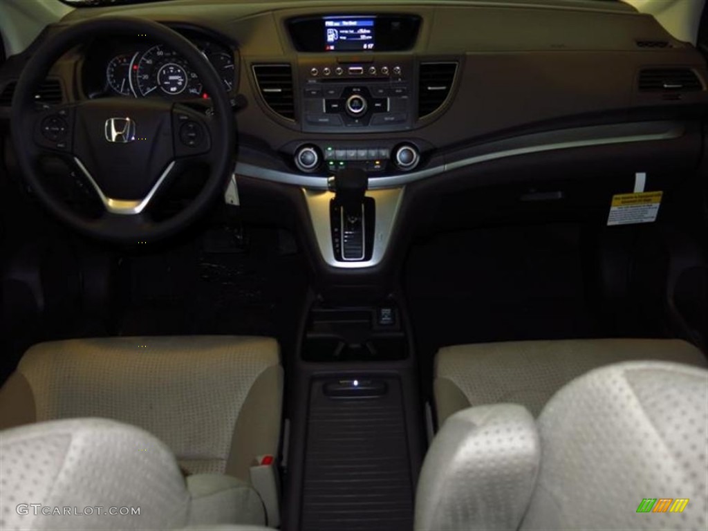 2013 CR-V EX - Urban Titanium Metallic / Beige photo #4