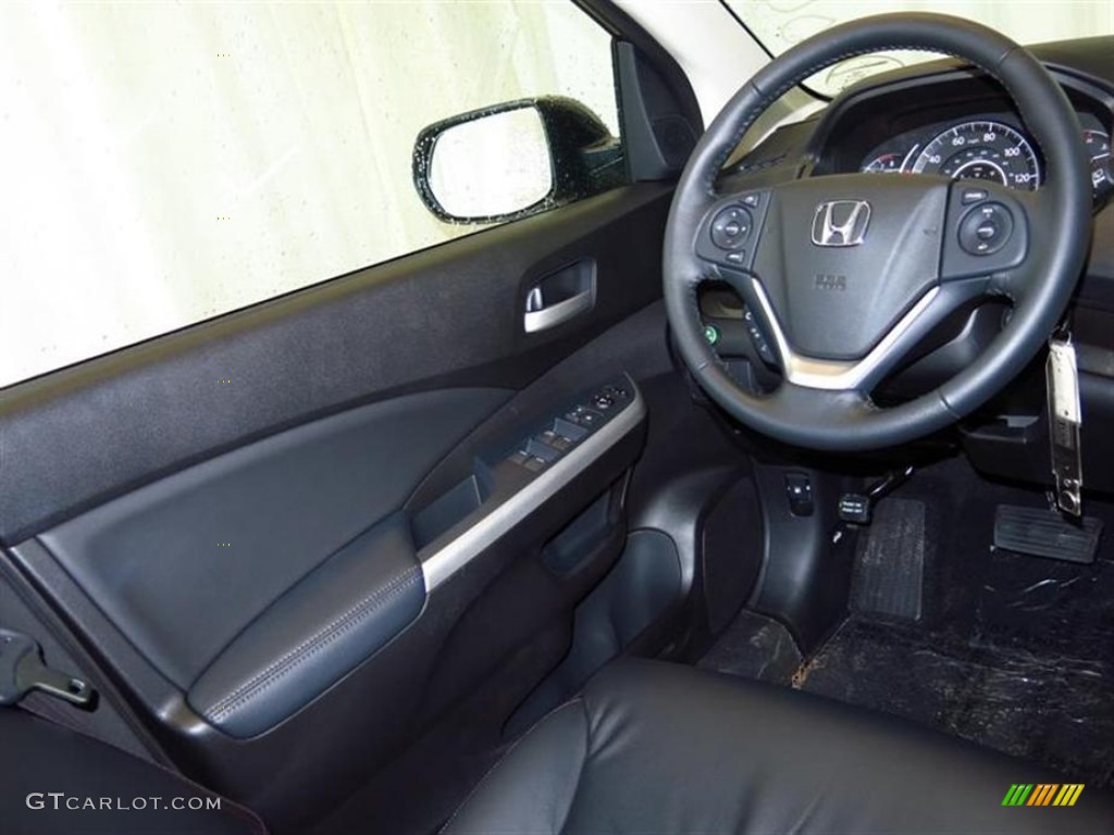 2013 CR-V EX-L - Urban Titanium Metallic / Black photo #5