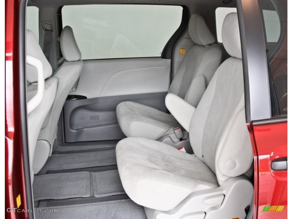 2012 Toyota Sienna V6 Rear Seat Photos