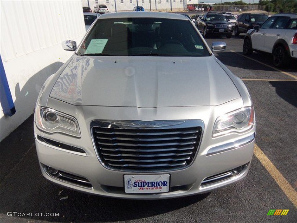 2012 300 Limited - Bright Silver Metallic / Black photo #2