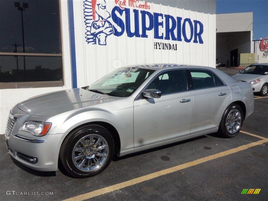 2012 300 Limited - Bright Silver Metallic / Black photo #5