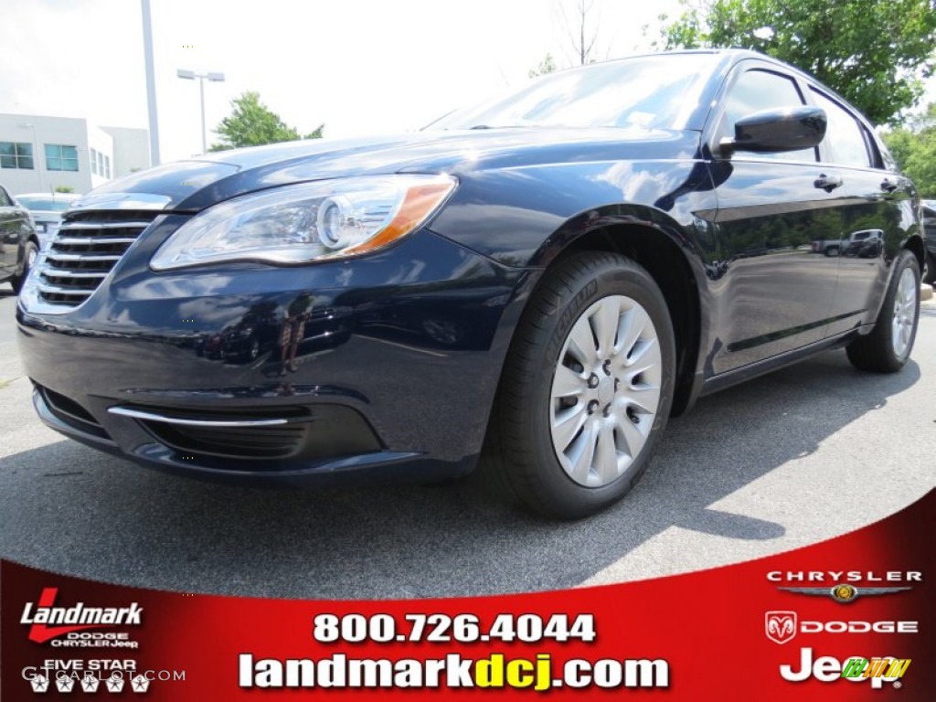 True Blue Pearl Chrysler 200