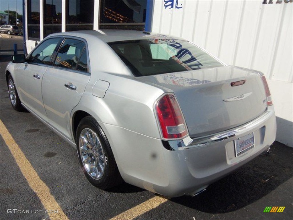 2012 300 Limited - Bright Silver Metallic / Black photo #6