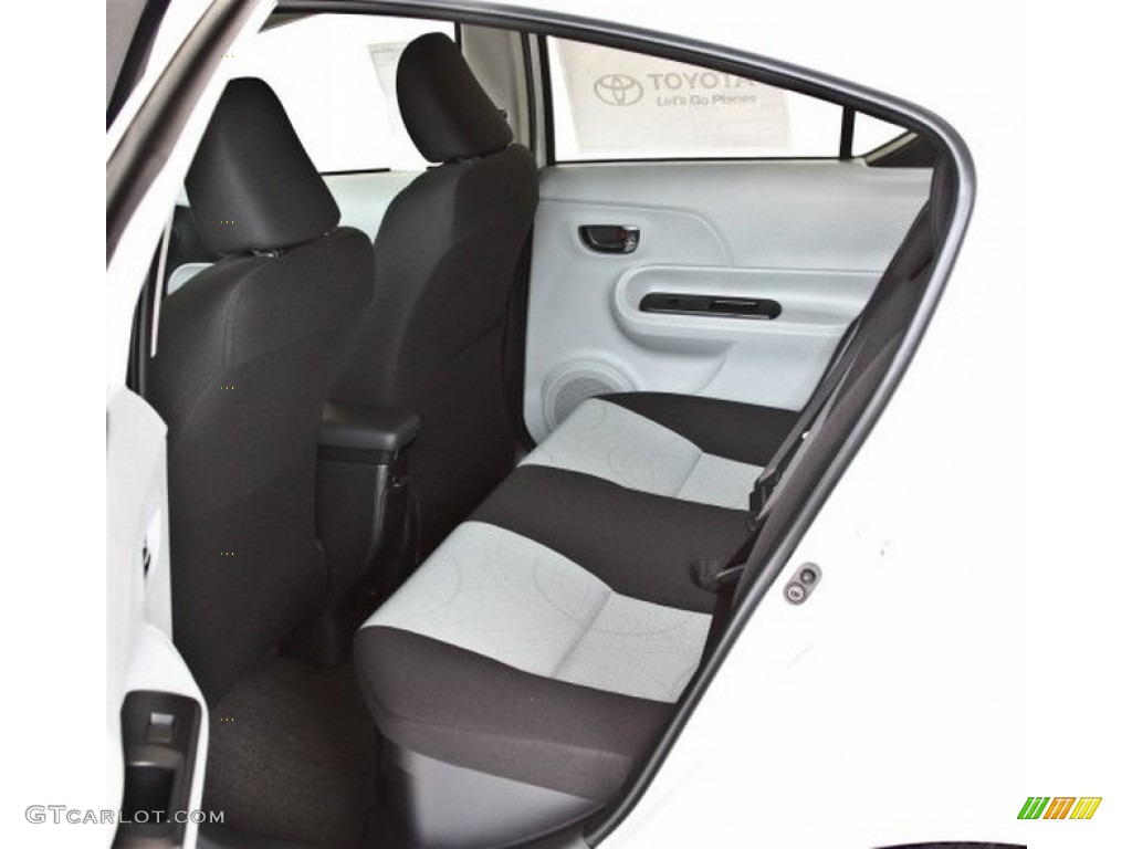 2013 Toyota Prius c Hybrid Two Rear Seat Photos