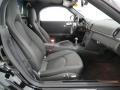 2009 Porsche Boxster Black Interior Front Seat Photo