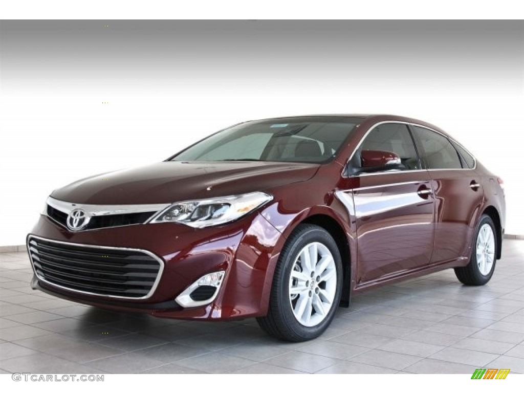 2013 Avalon XLE - Sizzling Crimson Mica / Black photo #1