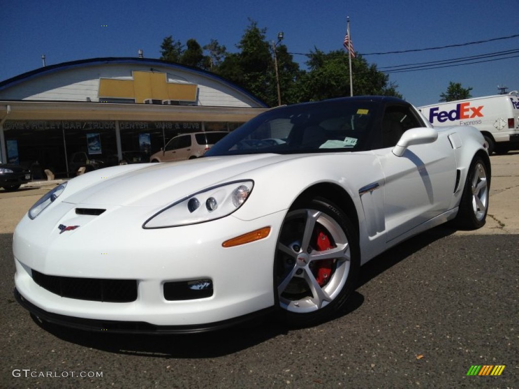 2012 Corvette Centennial Edition Grand Sport Coupe - Arctic White / Cashmere/Ebony photo #1