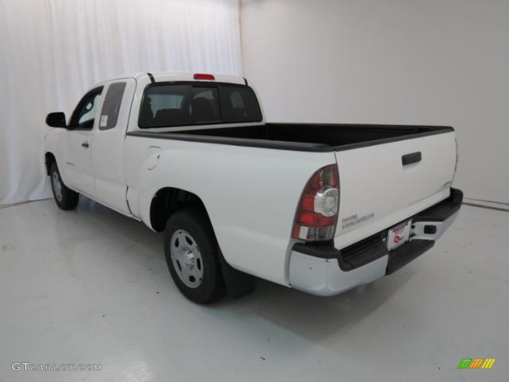 2013 Tacoma Access Cab - Super White / Graphite photo #19