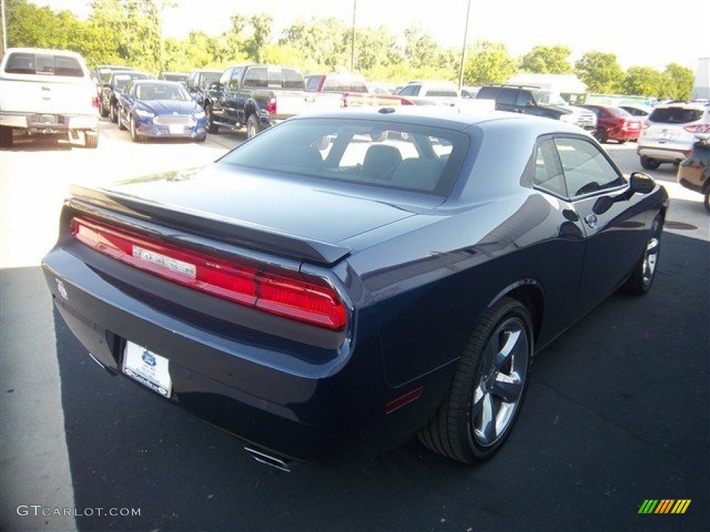 2013 Challenger R/T - Jazz Blue Pearl / Dark Slate Gray photo #6