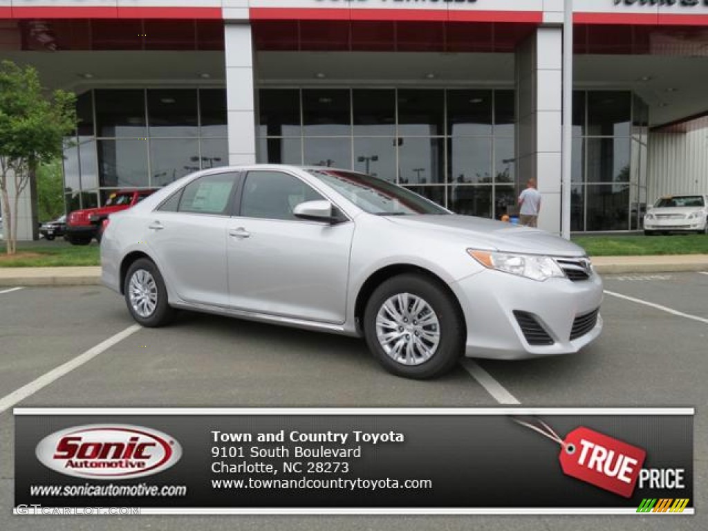 2013 Camry LE - Classic Silver Metallic / Ash photo #1