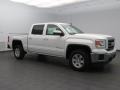 2014 Summit White GMC Sierra 1500 SLE Crew Cab  photo #1