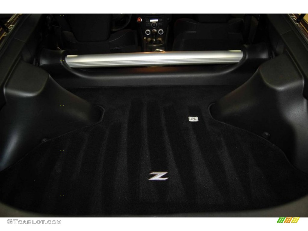2012 370Z Coupe - Black Cherry / Black photo #13