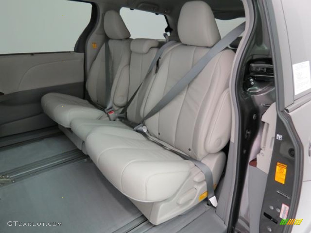 2013 Toyota Sienna XLE Rear Seat Photo #82522016