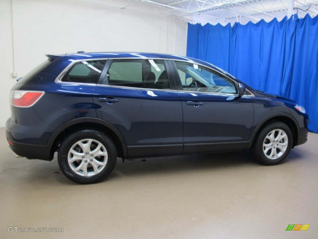Stormy Blue Mica 2012 Mazda CX-9 Touring AWD Exterior Photo #82522043