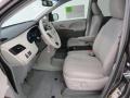 Front Seat of 2013 Sienna XLE