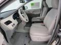 Light Gray 2013 Toyota Sienna XLE Interior Color