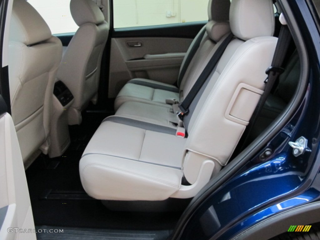 2012 Mazda CX-9 Touring AWD Rear Seat Photo #82522258