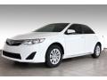 2013 Super White Toyota Camry LE  photo #1