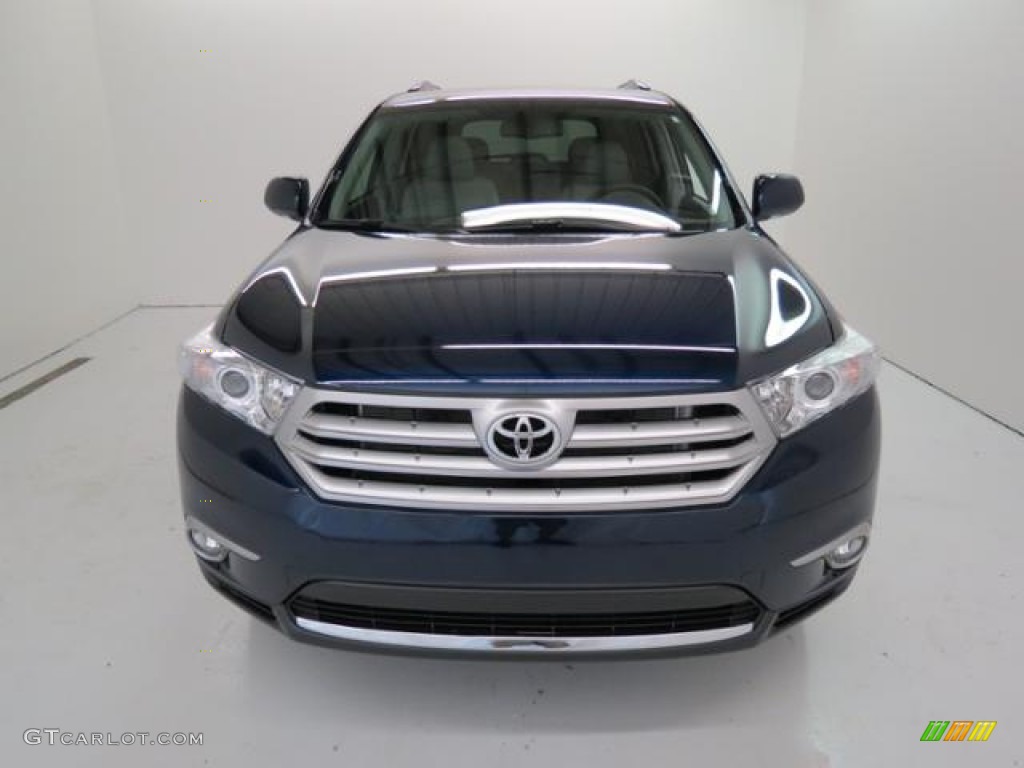 2013 Highlander Limited - Nautical Blue Metallic / Ash photo #2