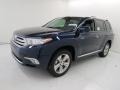 2013 Nautical Blue Metallic Toyota Highlander Limited  photo #3