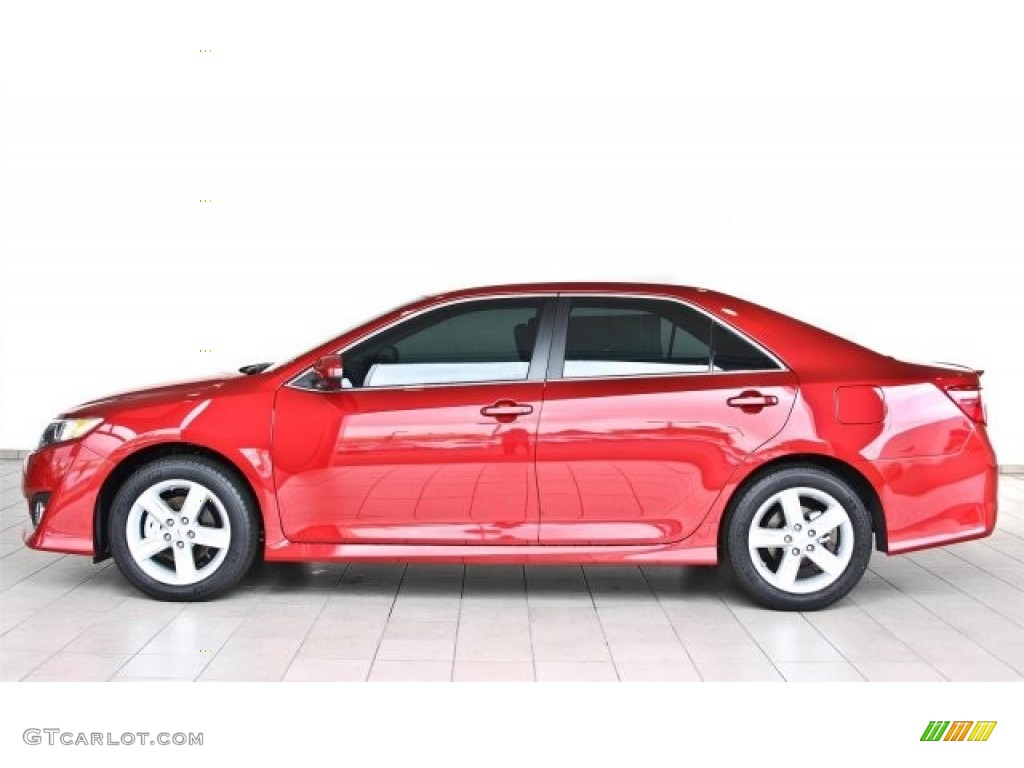 2013 Camry SE - Barcelona Red Metallic / Black photo #2