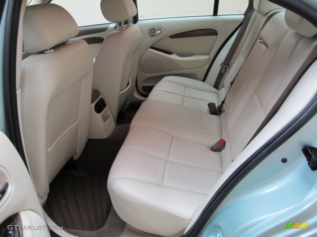 2005 S-Type 4.2 - Seafrost Metallic / Ivory photo #19