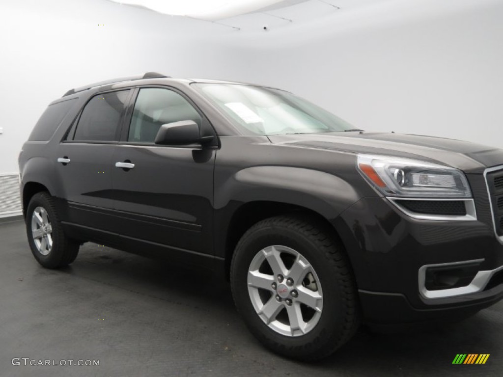 2013 Acadia SLE - Iridium Metallic / Ebony photo #2